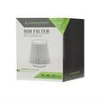 Filtru aer sport mic h7.5cm, interior fi34mm, exterior fi42mm, moto, ATV, scuter, rosu, 83152 Carmotion 