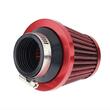 Filtru aer sport mic h7.5cm, interior fi34mm, exterior fi42mm, moto, ATV, scuter, rosu, 83152 Carmotion 