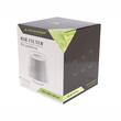 Filtru aer sport, rosu-carbon, 3 adaptori, h15cm, 83151 Carmotion