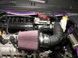 Filtru aer sport, rosu-crom, 3 adaptori, h15cm, 86004 Carmotion