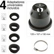 Filtru aer sport carbon cu 4 adaptori AIRCARB RaceSport