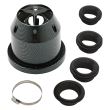 Filtru aer sport carbon cu 4 adaptori AIRCARB RaceSport