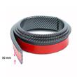 Cheder ornament protectie aripa, 30x7mm, tip L, carbon, set 4 bucati x 1.6m, FS-7013