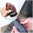 Cheder ornament protectie aripa, 45x7mm, tip L, negru, set 4 bucati x 1.6m, FS-7015