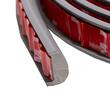 Cheder ornament protectie aripa 19mm, oblic, gri, set 4 bucati x 1.5m, LH15-g
