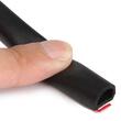 Cheder cauciuc 1.5x1.2cm, rola 4m, adeziv, profil O, 1 camera W15394