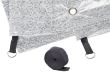 Prelata auto XL 540x175x120, 3 straturi, reflectorizanta, din bumbac cu fermoar 86373 Carmotion