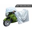 Prelata motocicleta marime XXL, 265x105x125cm, 3 straturi, 86381 Carmotion