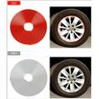 Rola banda de protectie pentru marginea jantelor, 13" la 22", adeziva, 8m, culoarea rosie