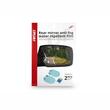 Set 2 bucati protectie oglinda anti ceata, film adeziv, 135x95mm, 02378 Amio