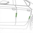 Set 4 bucati protectie usa V01764 Automax