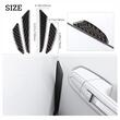 Set 8 bucati protectie usa, carbon, PU.1281