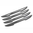 Set 4 bucati protectie usa, maner, carbon, 15x1.5cm, 34309 Compass