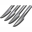 Set 4 bucati protectie usa, maner, carbon, 15x1.5cm, 34309 Compass