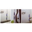 Protectie usa cu catadioptru albastru, 42961 CarCo