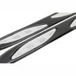Set 2 bucati protectie usa cu catadioptru, carbon silver, 27x3cm, Dagger 34300 Compass