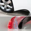 Bandou de protectie, ornament usa, transparent, tip U, 2.8m, fara adeziv, ED 28trans