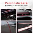 Rola ornament bandou, 8mm x 20m, cromata, 8341 Automax
