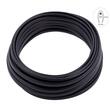 Rola ornament bandou, 8mm x 20m, neagra, profil U, 63779 Carmotion 