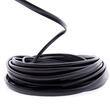 Rola ornament bandou, 8mm x 20m, neagra, profil U, 63779 Carmotion 