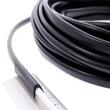 Rola ornament bandou, 8mm x 20m, neagra, profil U, 63779 Carmotion 