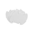 Folie pentru protectia vopselei sub manerul usii, set de 4 bucati 80x80mm 0290 Automax