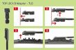 Adaptor stergatoare TOP LOCK B TL-B, set 2buc Heyner 300.030 300030