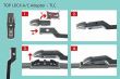 Adaptor stergatoare TOP LOCK, TL A/C, set 2buc, Heyner 300.830 300830