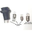 Lampa martor bord fi16mm, 48mm, fara bec liliput BA7s ,  galben BK77274
