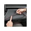 Banda autoadeziva imitatie piele, neagra, cusatura albastra, 2m x 1.54cm, BAC2-n a