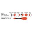Solutie lipit, adeziv lichid cu lumina UV cu lanterna, 4g, UQ0004CR5P Visbella