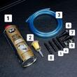 Set curatare injectoare cu aditiv Diesel Dictum 500ml W324 K2