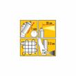 Spray vopsea alb lucios, 400ml, 010, 52710 Visbella