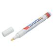 Marker vopsea pe baza de ulei, impermeabil, alb. set 12buc, LIT.SA101 PK36