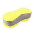 Laveta burete cu 2 fete, cu microfibra, galbena, 23x10x5cm, 02516 Amio