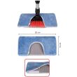 Laveta pentru curatitor geam 20cm, FiberCover C20 Pro 407.68 Heyner