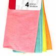 Set 4 lavete microfibra universale, 30x30cm, multicolor, 01046 Amio