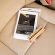 Laveta microfibra 40x40, pentru curatare piele, alba, Lefa Pro, D5105 K2