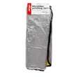 Laveta microfibra 50x70 cu 2 fete, pentru uscare si polisare, 1600gr/m2, galben cu gri 02869 Amio
