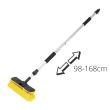 Perie spalat cu telescop si robinet 98-168cm, perie 20 cm, 01045 Amio