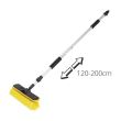 Perie spalat cu franjuri, telescopica cu robinet 120-200cm, perie 25cm, 01745 Amio
