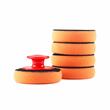 Set 5 bucati paduri aplicator polish, fi10 cu velcro, cu maner, 02903 Amio 