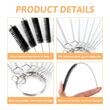 Set 13 perii de curatare inguste, fi2-25mm, lungime 20cm, pentru sticle, tevi, tuburi, paie, 04331 Amio