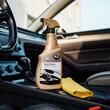 Solutie intretinere bord, 770ml, satinat, antistatic, cu laveta, Sunset Fresh, Satina G417SF K2 