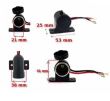Priza bricheta auto 12-24V, cu capac Carmotion 58050
