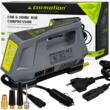 Pachet Promo Compresor auto 12V/230V, digital cu autostop si lanterna + 50% reducere la Kit reparatie anvelope cu snururi si dopuri