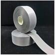 Rola banda reflectorizanta, alba, pentru cusut pe textile, 5cmx100m,i, 081123-4