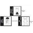 Cutie depozitare stingator P6, pentru camion, 6838 Reflex