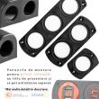 Priza cu 2 USB, tip C si USB Qc3.0, cu LED, 12-24v, cu voltmetru, incastrabila, Mod7 02857 Amio
