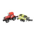 Jucarie tractor cu balotiera FARM Push and GO  DISCR13   